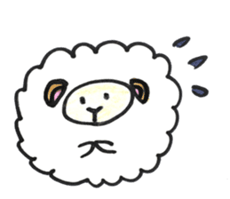 Sheep 's and ladybird . sticker #11118550