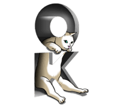 Mysterious hole and cats sticker #11118652