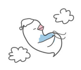 Budgerigar of Torikko sticker #11118900