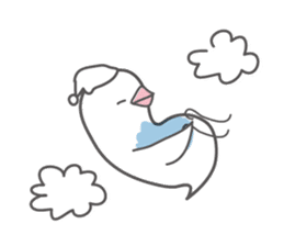 Budgerigar of Torikko sticker #11118900