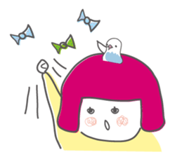 Budgerigar of Torikko sticker #11118904