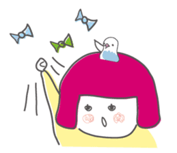 Budgerigar of Torikko sticker #11118904