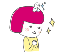 Budgerigar of Torikko sticker #11118908