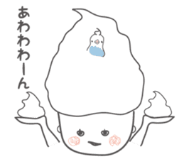 Budgerigar of Torikko sticker #11118911