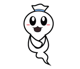 Poblu Is cute pocong sticker #11119232