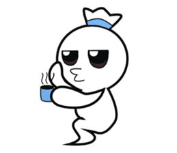 Poblu Is cute pocong sticker #11119235