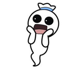 Poblu Is cute pocong sticker #11119236