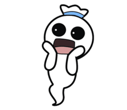 Poblu Is cute pocong sticker #11119236