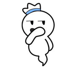 Poblu Is cute pocong sticker #11119237