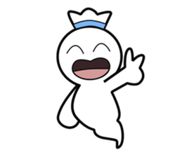 Poblu Is cute pocong sticker #11119239