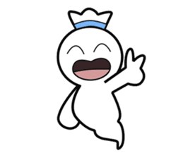 Poblu Is cute pocong sticker #11119239