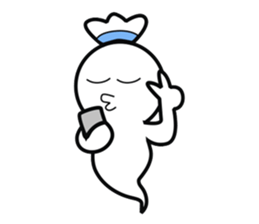 Poblu Is cute pocong sticker #11119245