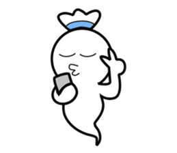 Poblu Is cute pocong sticker #11119245