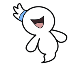 Poblu Is cute pocong sticker #11119246