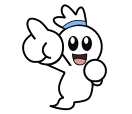 Poblu Is cute pocong sticker #11119248