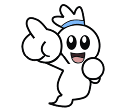 Poblu Is cute pocong sticker #11119248