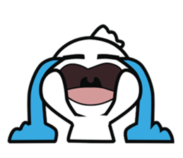 Poblu Is cute pocong sticker #11119249