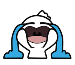 Poblu Is cute pocong sticker #11119249