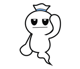 Poblu Is cute pocong sticker #11119250