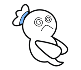 Poblu Is cute pocong sticker #11119251