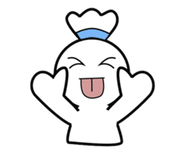 Poblu Is cute pocong sticker #11119252