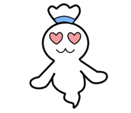 Poblu Is cute pocong sticker #11119253