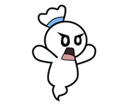 Poblu Is cute pocong sticker #11119257
