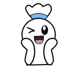 Poblu Is cute pocong sticker #11119260