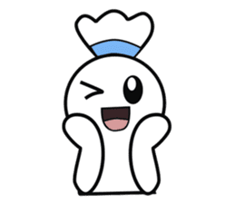 Poblu Is cute pocong sticker #11119260