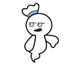 Poblu Is cute pocong sticker #11119261