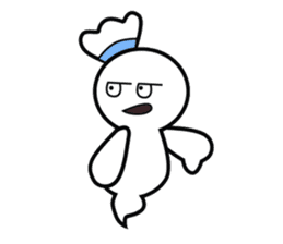Poblu Is cute pocong sticker #11119261