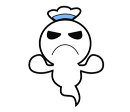 Poblu Is cute pocong sticker #11119262