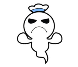 Poblu Is cute pocong sticker #11119262