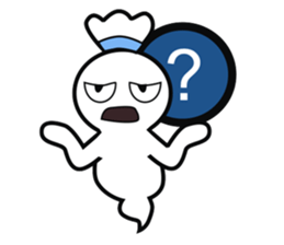 Poblu Is cute pocong sticker #11119266