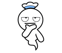 Poblu Is cute pocong sticker #11119267