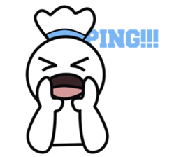 Poblu Is cute pocong sticker #11119268