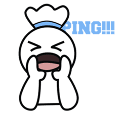 Poblu Is cute pocong sticker #11119268