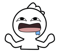Poblu Is cute pocong sticker #11119269