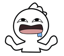 Poblu Is cute pocong sticker #11119269