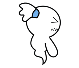 Poblu Is cute pocong sticker #11119271