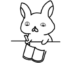 Mimitare rabbit sticker #11119850