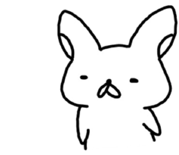 Mimitare rabbit sticker #11119852