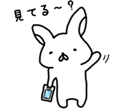 Mimitare rabbit sticker #11119862