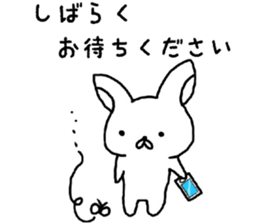 Mimitare rabbit sticker #11119863