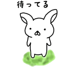 Mimitare rabbit sticker #11119864
