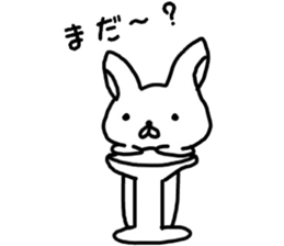 Mimitare rabbit sticker #11119865