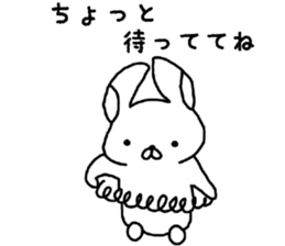 Mimitare rabbit sticker #11119866