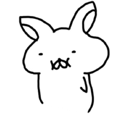 Mimitare rabbit sticker #11119869