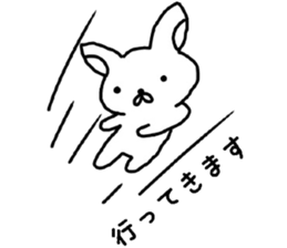 Mimitare rabbit sticker #11119870