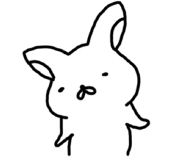 Mimitare rabbit sticker #11119879